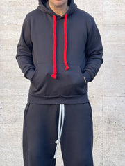 Felpa Chicago Black/red