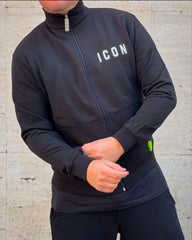Felpa Zip ICON black
