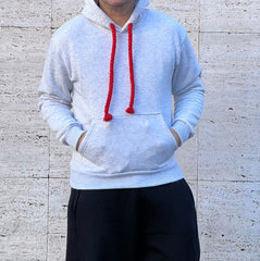 Felpa Chicago Grigia/red