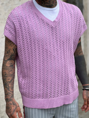 Maglia Gilè viola Bora bora