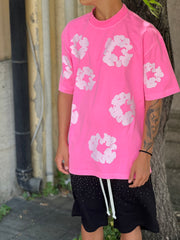 T-Shirt Denimtears fuxia