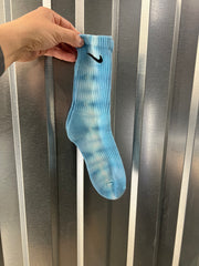 Calze Custome celeste