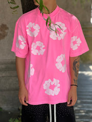 T-Shirt Denimtears fuxia
