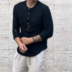 Camicia Positano black