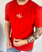 T-Shirt Calvin klein Red
