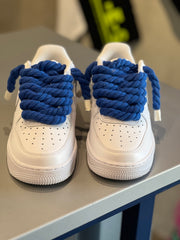 Scarpa Custom bianco blu