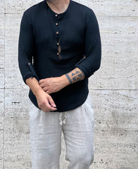 Camicia Positano black