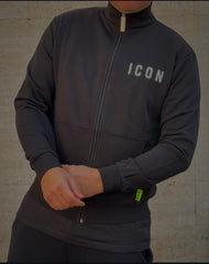 Felpa Zip ICON black