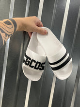 Ciabatte GCDS White black