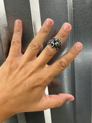 Anello Monster argento