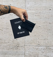 Porta carte Burlon black