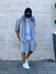 Completo New York grigio