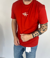 T-Shirt Calvin klein Red