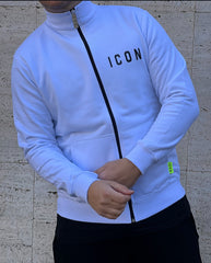 Felpa Zip White