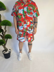 Completo Propaganda Hawain red