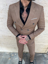 Abito Gessato Madrid nocciola