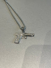 Collana con Pistola Los Angeles