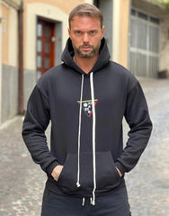 Felpa black 972+ crunch