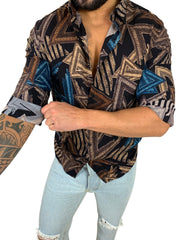 Camicia Triangles Mix