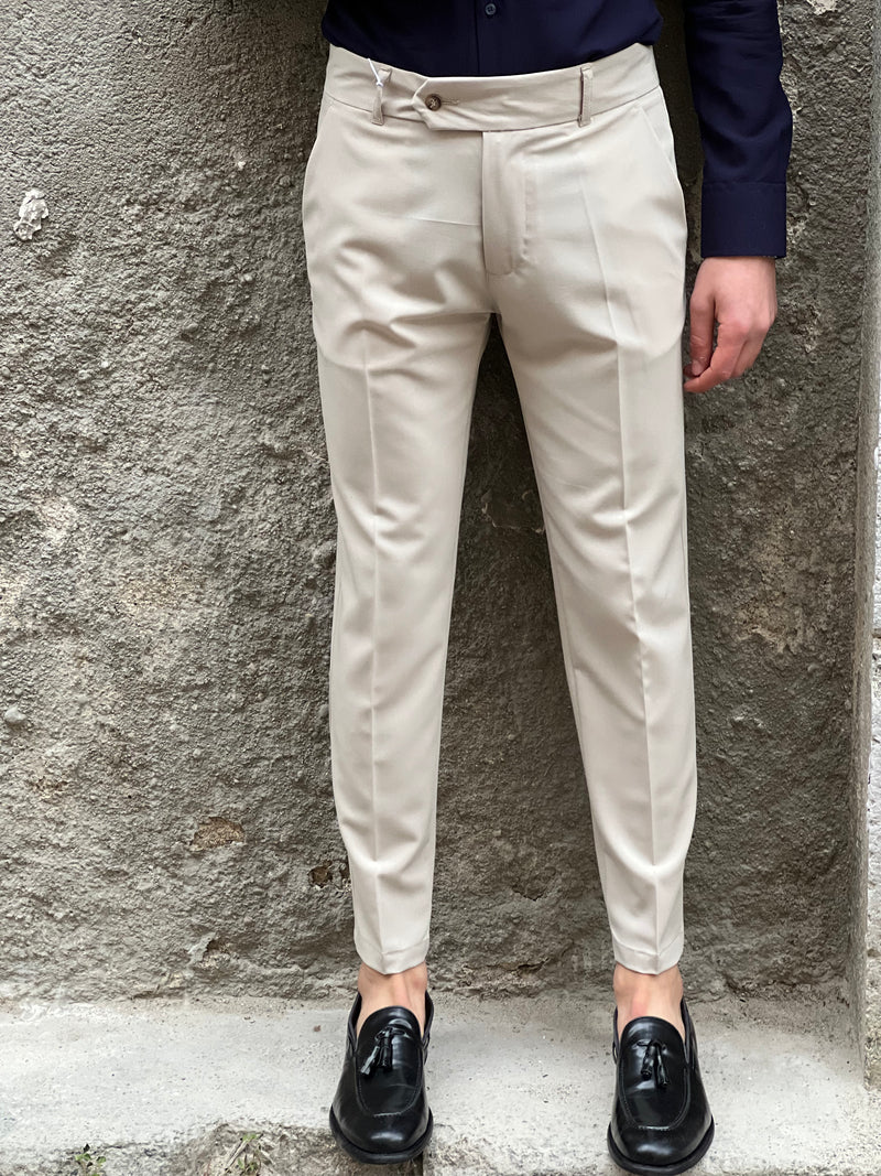 Pantalone Sartoriale beige Venezia