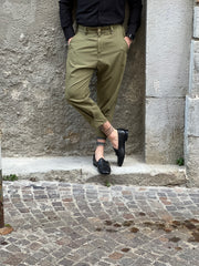 Pantalone verde militare Paris
