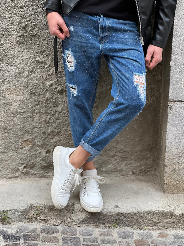 Jeans con borchiette  Los Angeles