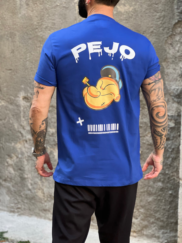T-Shirt  PEJO  blu royal