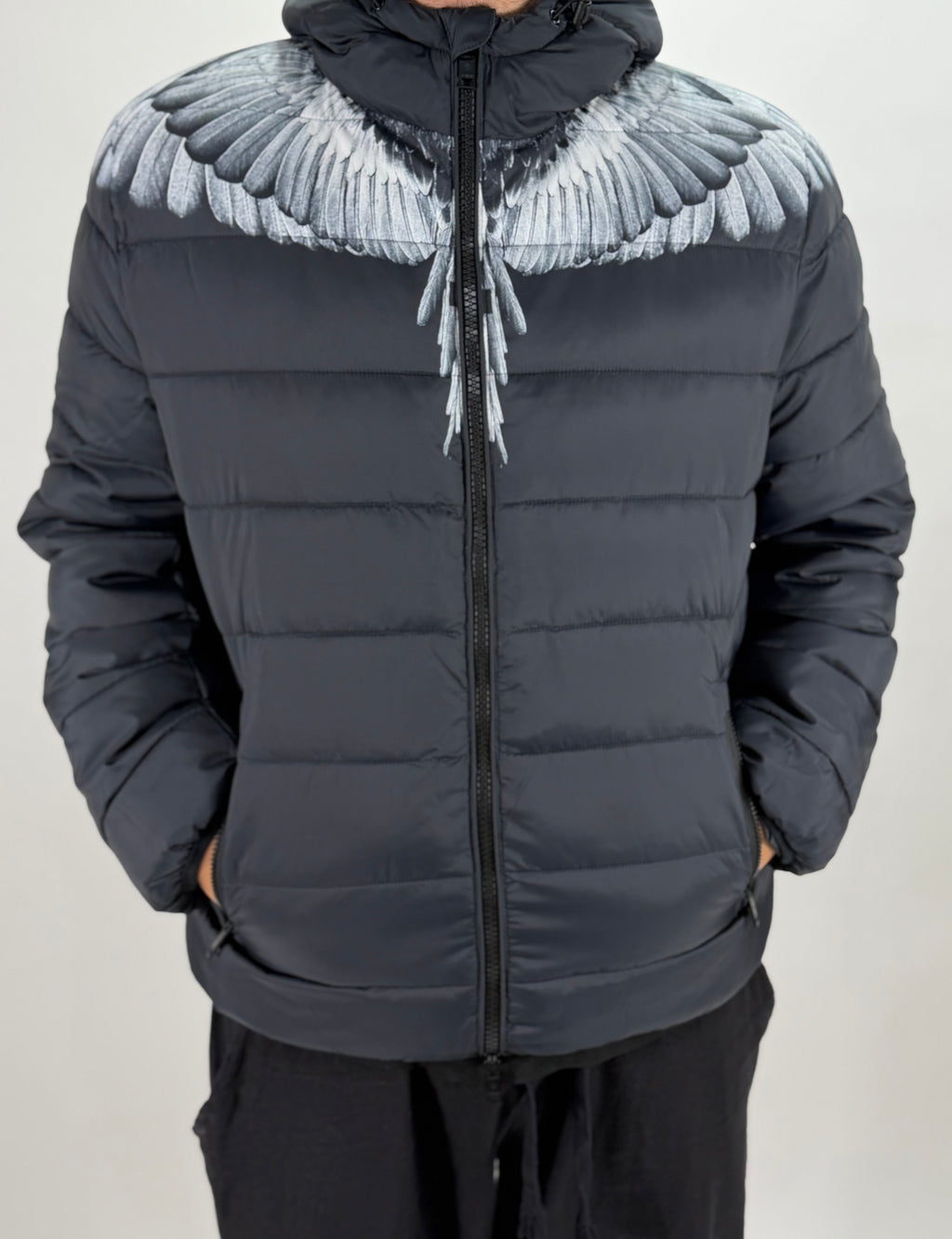 Giubbino Marcelo Burlon  Black/white