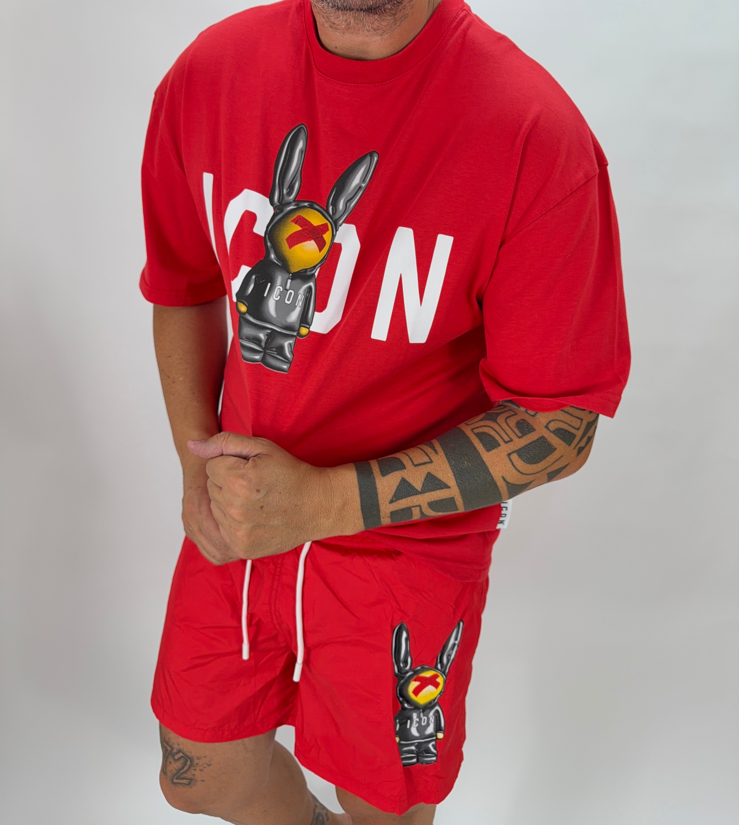 T-shirt Mascot ICON red