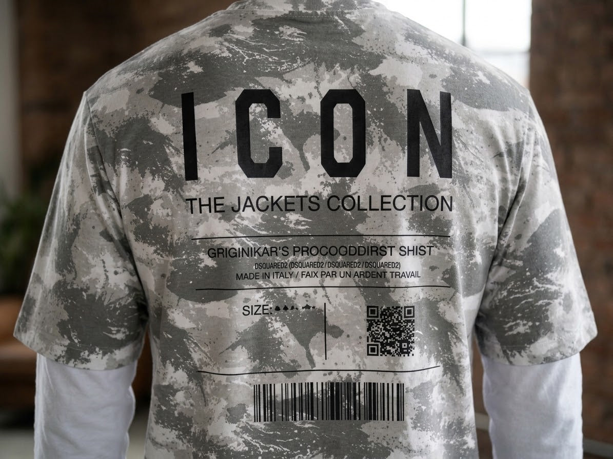 Felpa ICON   Military  grigia