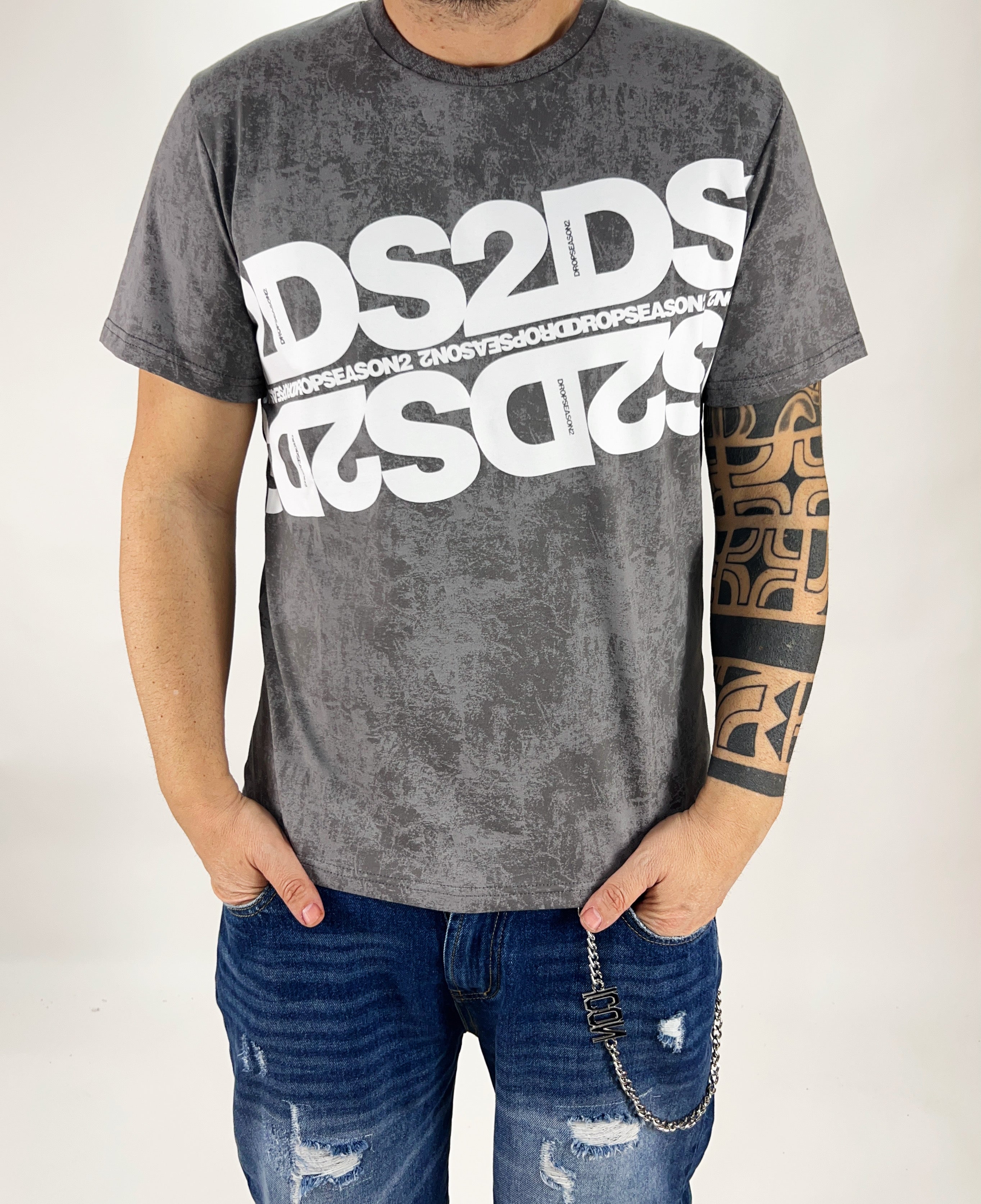T-shirt DS2  Grigia