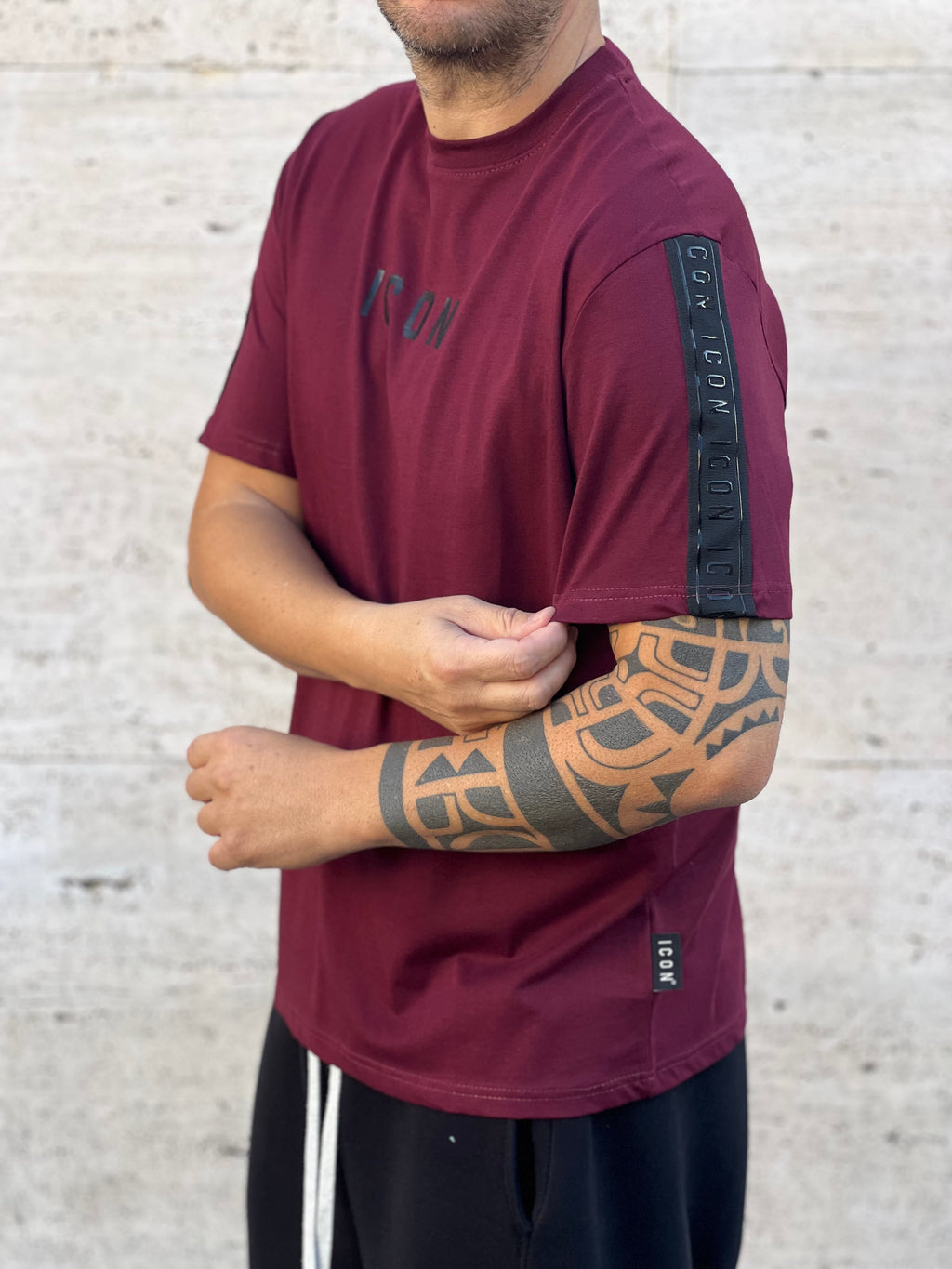 T-Shirt ICON  bordò’