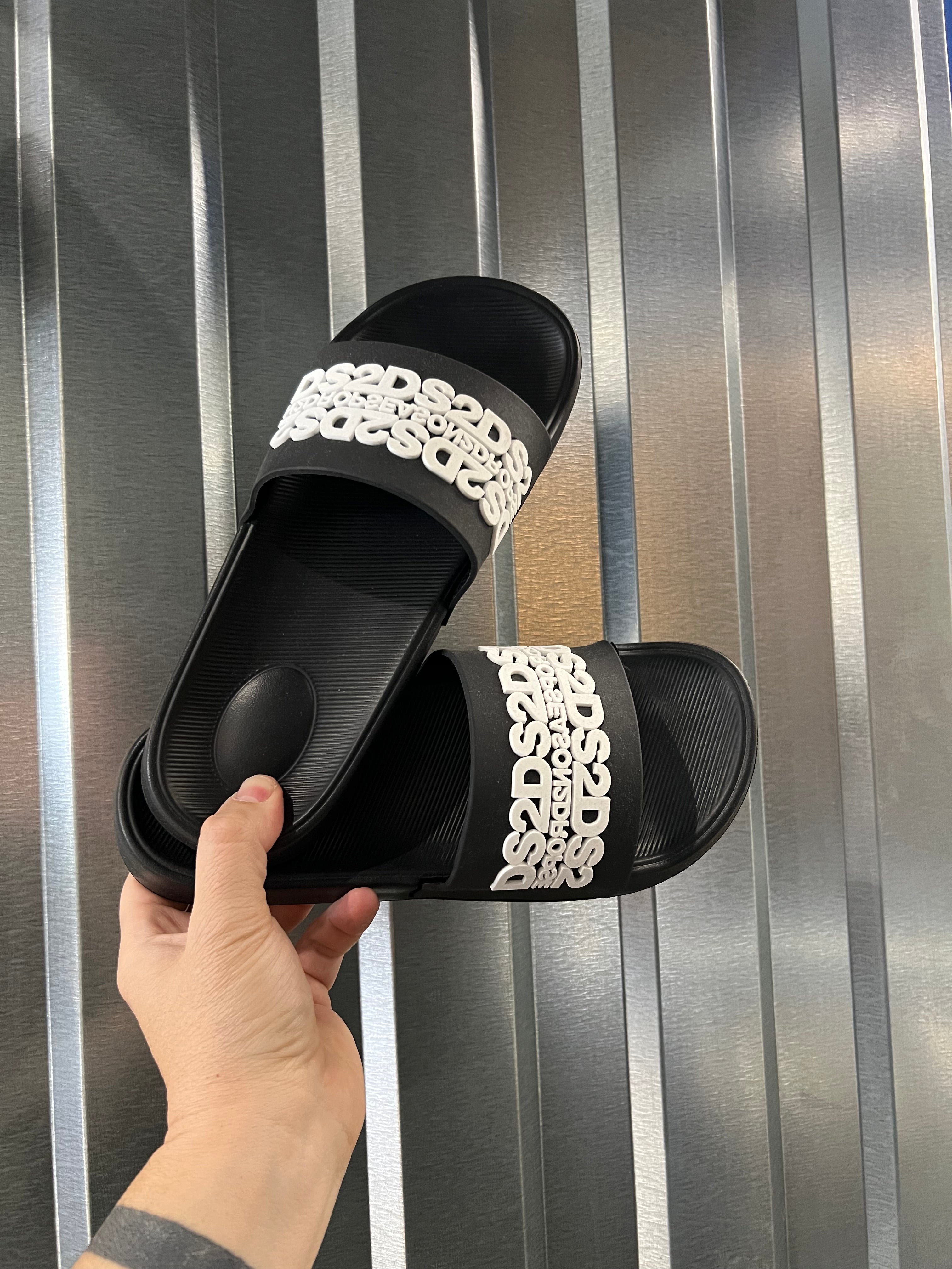 Ciabatte DS2  Ginevra black