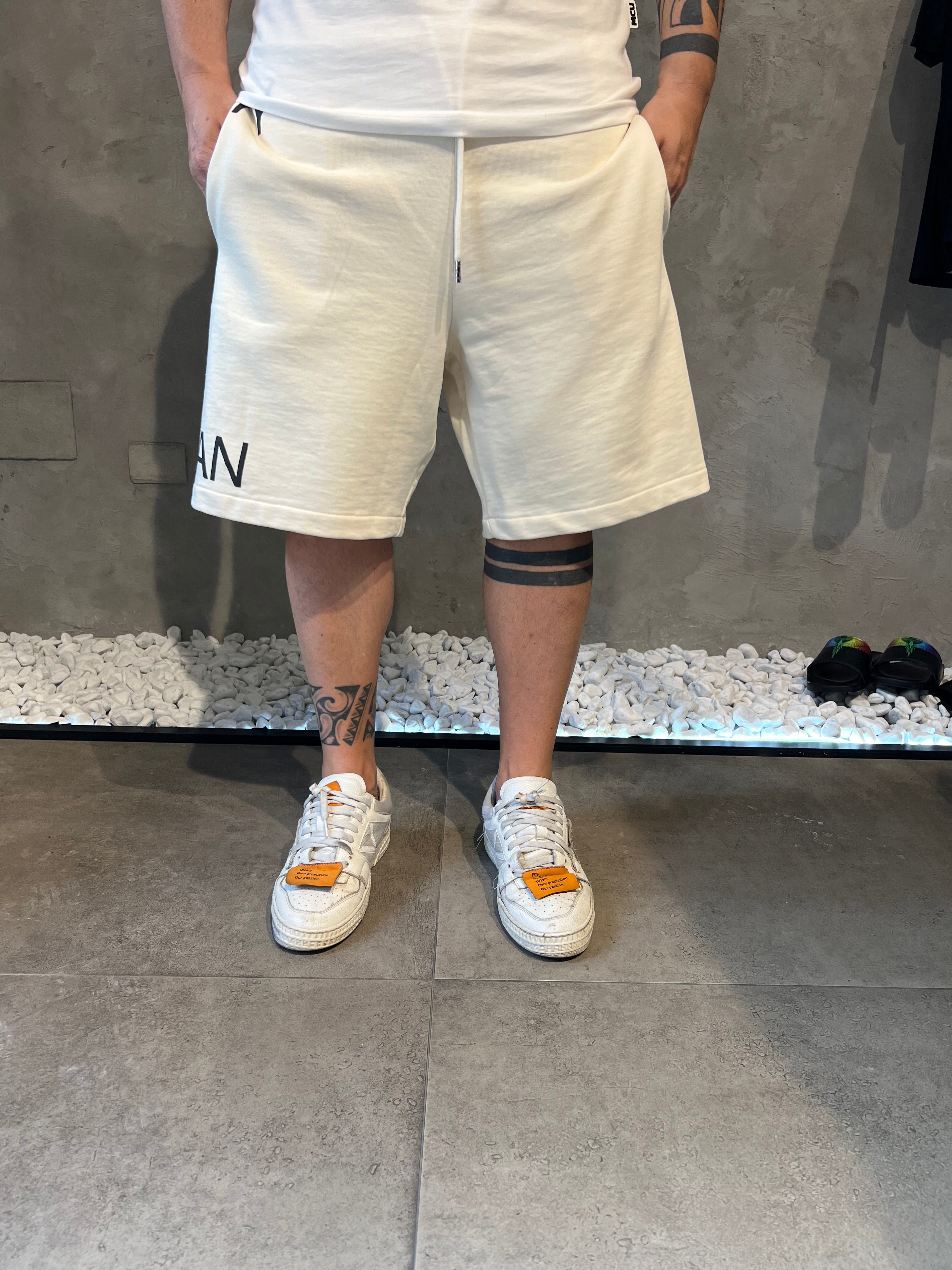 Bermuda Marcelo Burlon beige