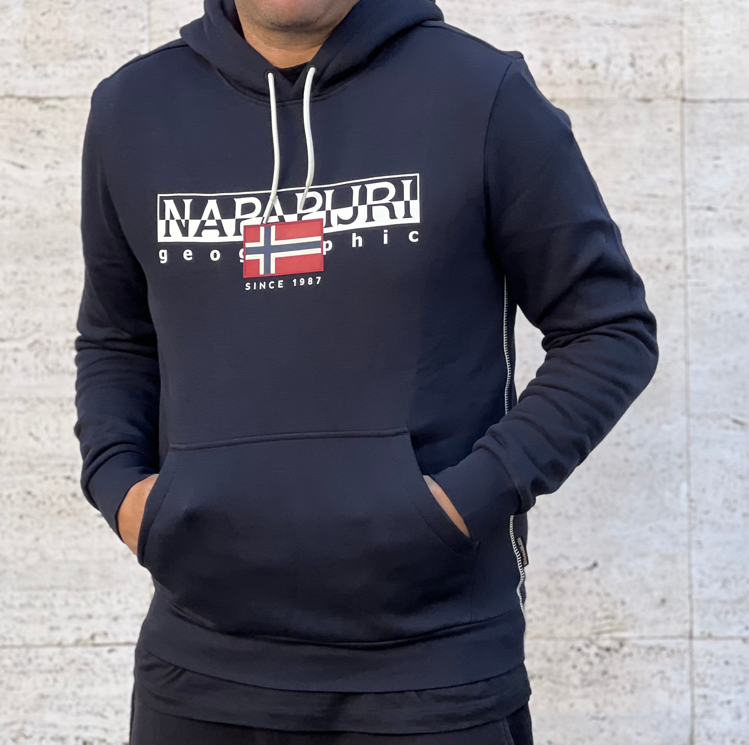 Felpa Napapijri blue marin