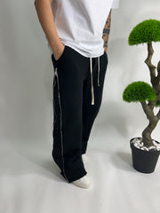 Pantatuta  baggy Zip e brillantini