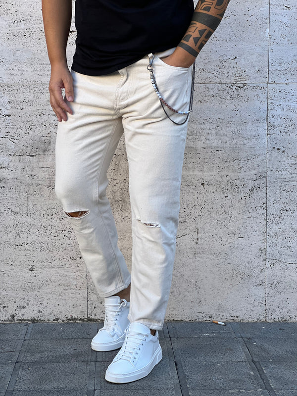 Jeans Gianni lupo   Maiorca beige