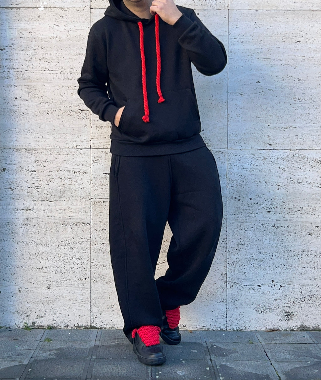 Felpa Chicago   Black/red