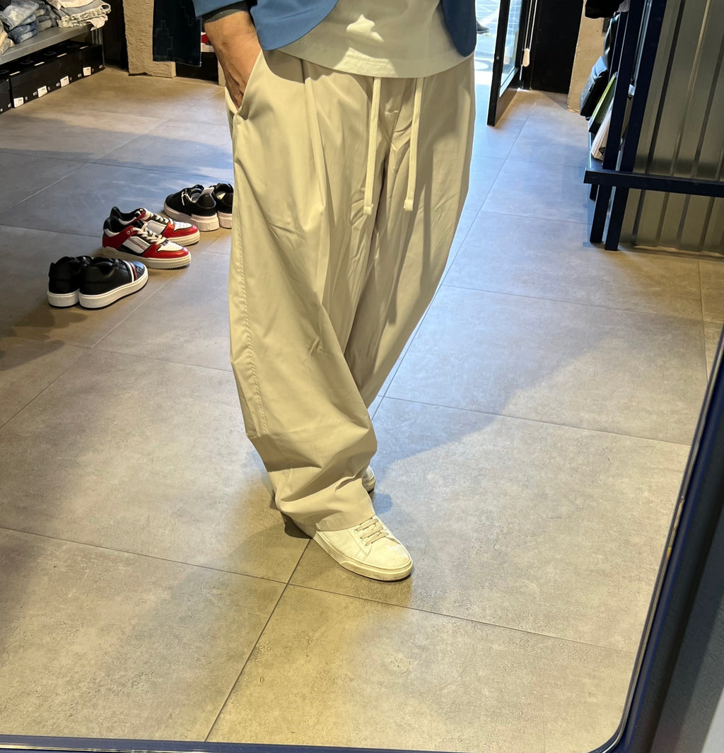 Pantalone Baggy beige