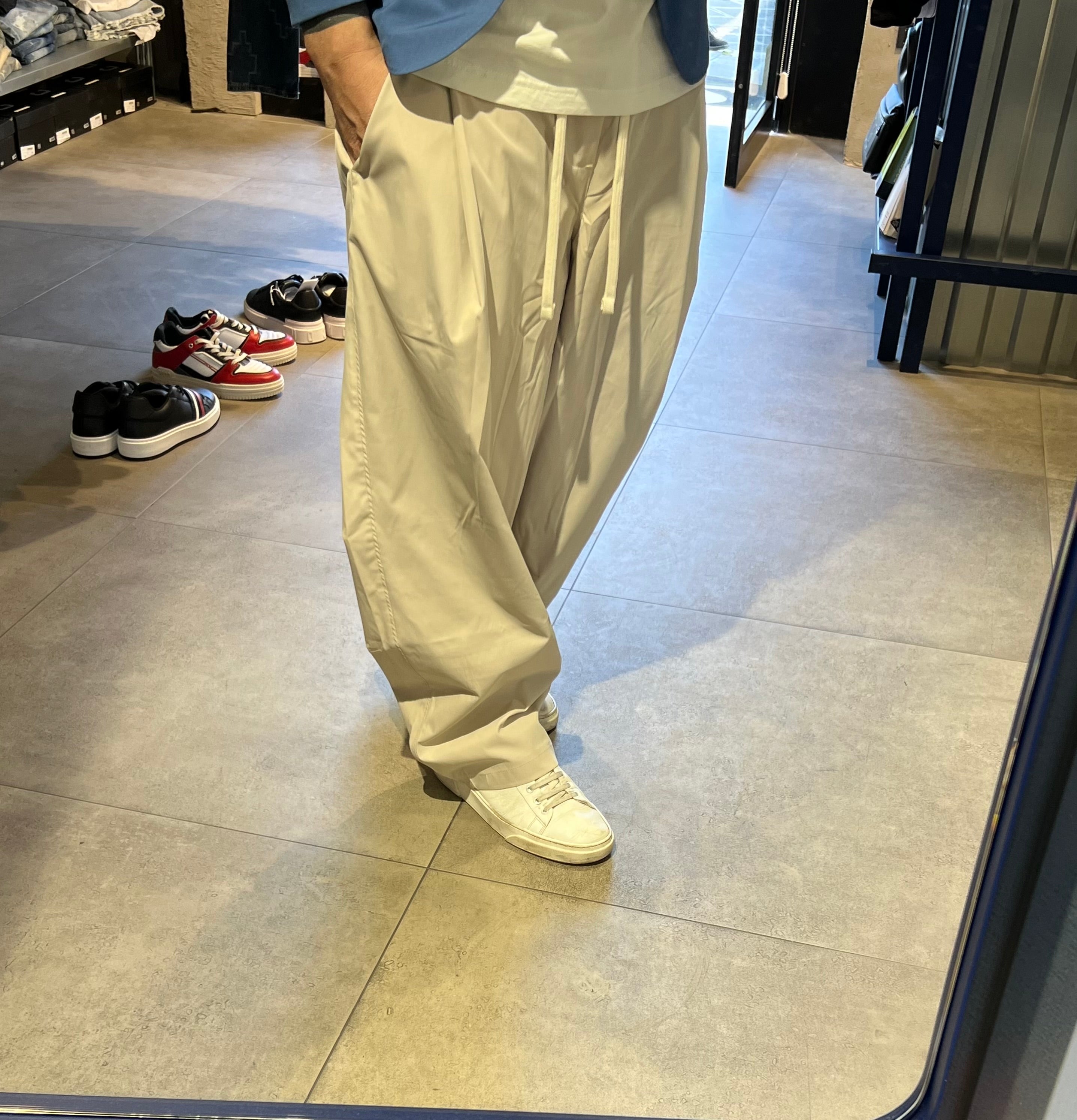 Pantalone Baggy beige