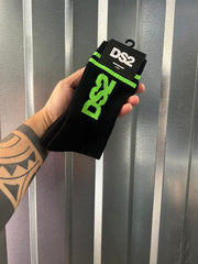 Calze DS2  black/ Green
