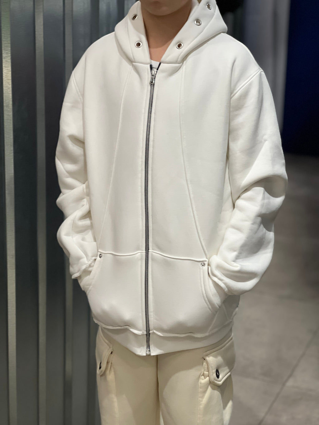 Felpa Monster White