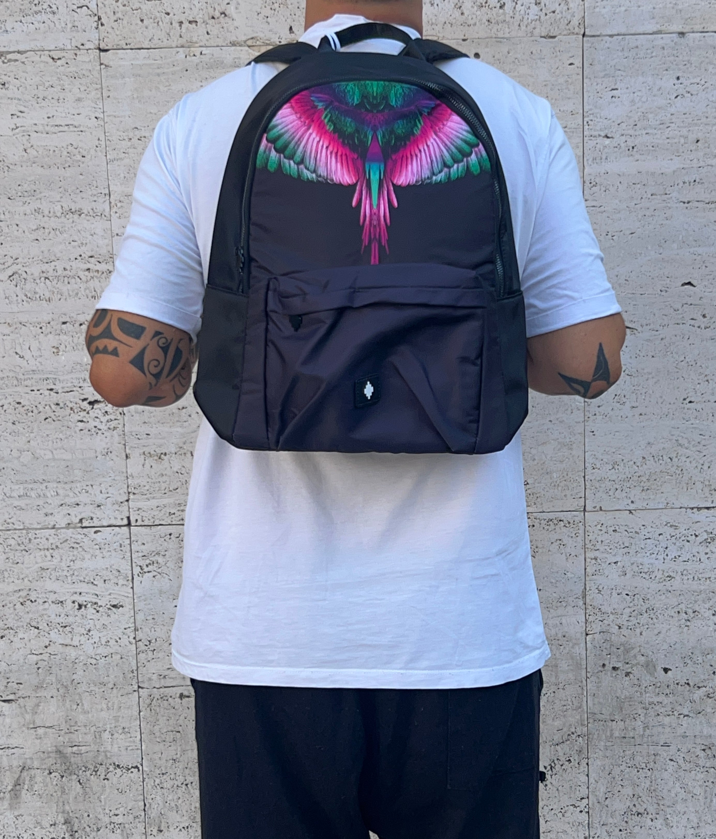 Zaino Marcelo Burlon   Pink