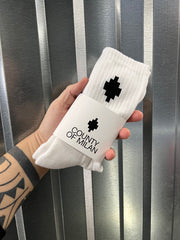 Calze Marcelo Burlon  White / black