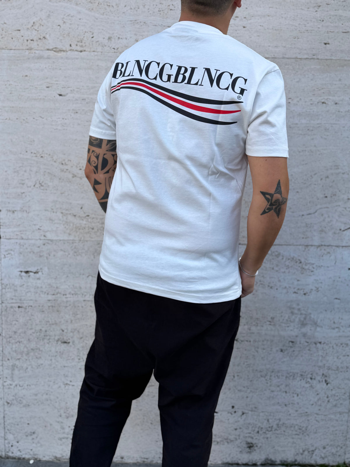 T-shirt BLNCG   White