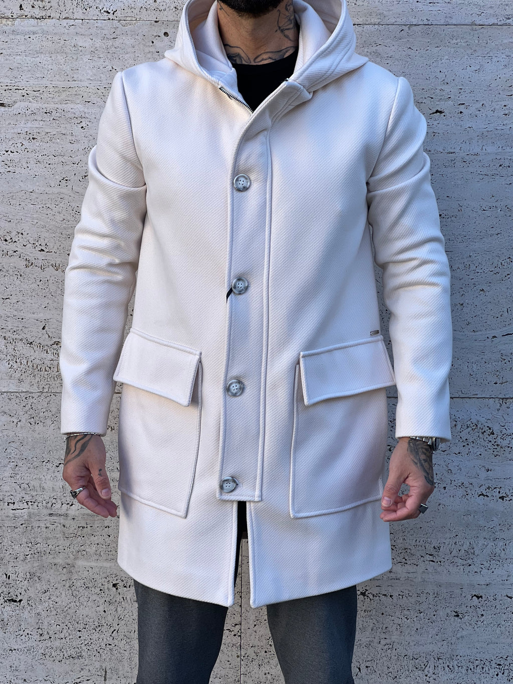 Cappotto Miami panna
