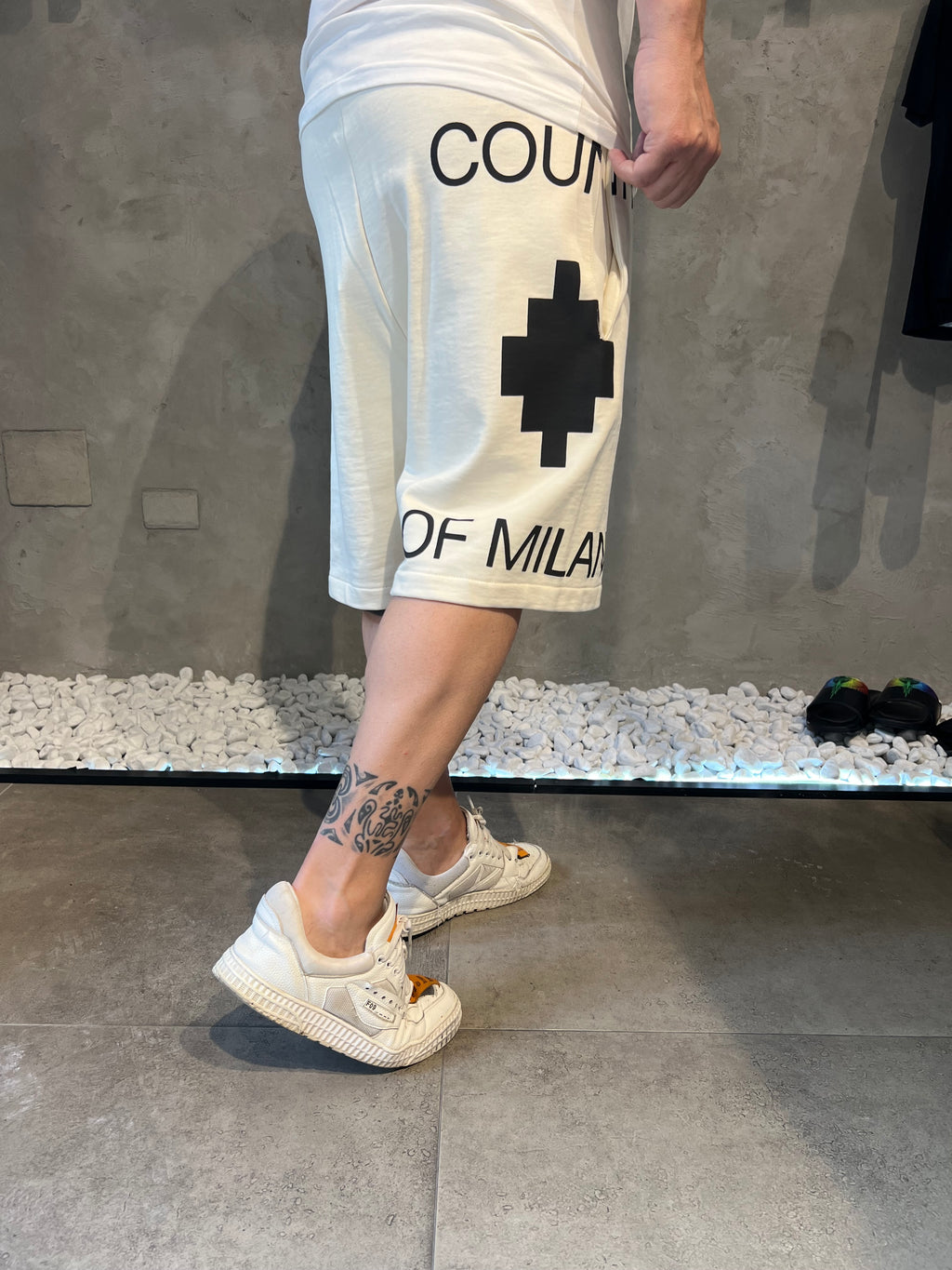 Bermuda Marcelo Burlon beige