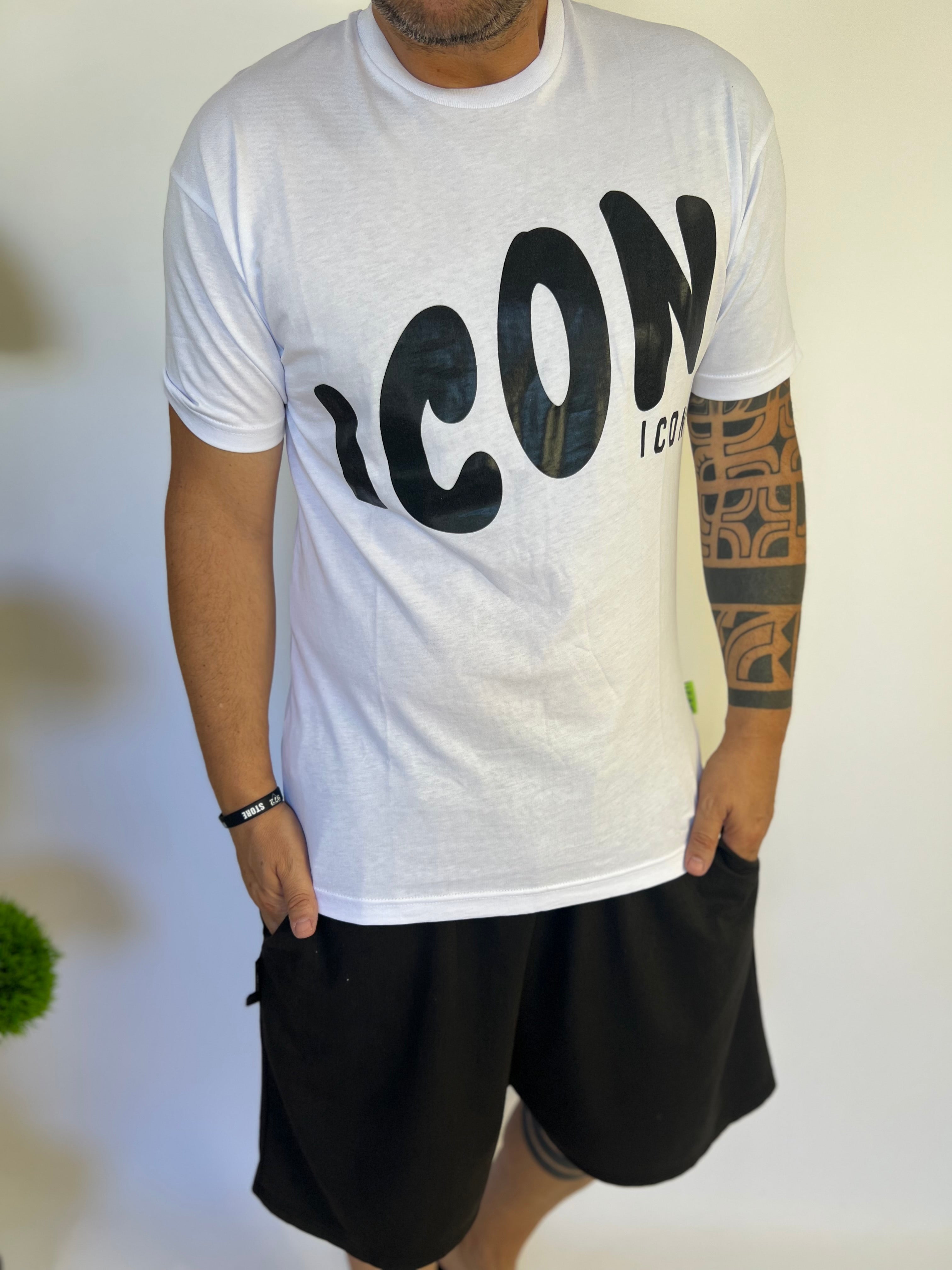 T-Shirt ICON  Panama White