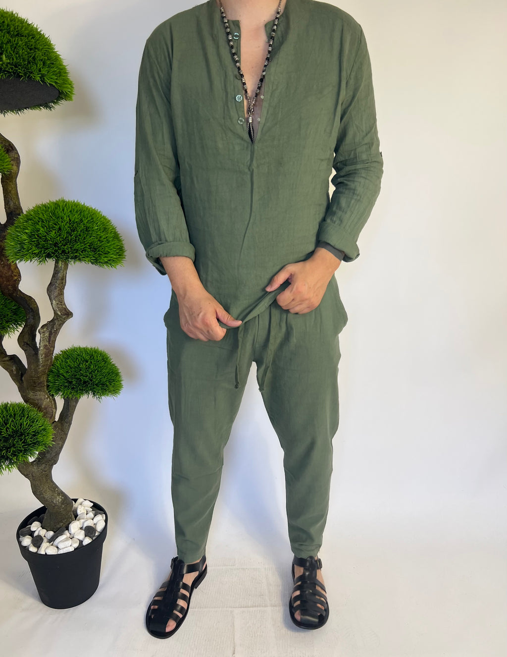 Completo Capri    Verde military