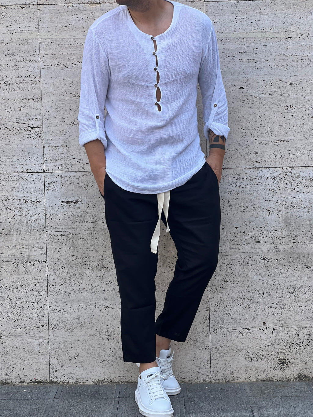 Camicia in lino Dubai